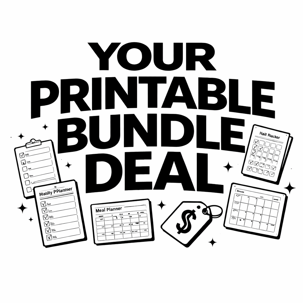 Printable bundle cover